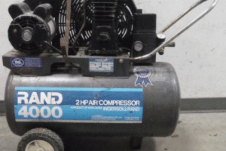 2 Stage Ingersoll Rand Air Compressor Very Hot