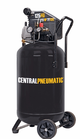 Harbor Freight 21 gal. 2.5 HP air compressor