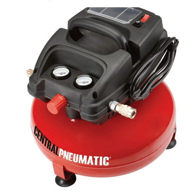 Central Pneumatic 60637 pancake style air compressor