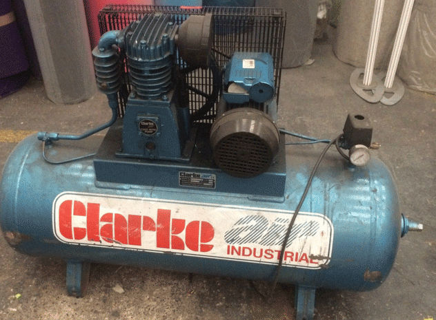 Clarke Air model SE16C150 air compressor