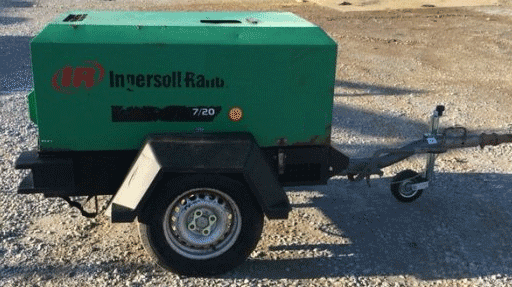 Ingersoll Rand 720 construction type air compressor