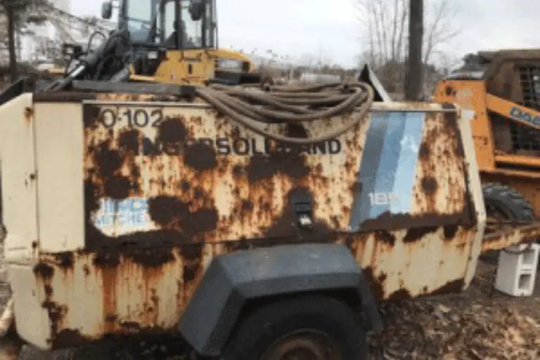 Ingersoll Rand P 185 Air Compressor Ran Out Of Fuel And Now Won't Start