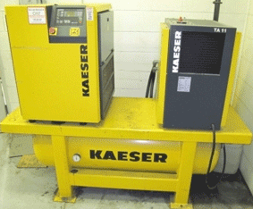 Kaeser SM11 air compressor