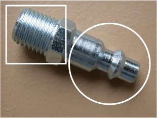 Connect The Air Line With A Compressed Air Connector