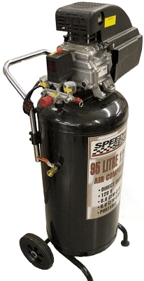 Speedway Series 4.5 Hp, 25 Gallon Upright Portable Air Compressor. 120v, Direct Drive