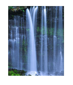 Waterfall - natural dewatering - more compressed air treatment