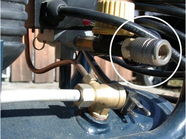 Connect An Air Line Discharge Coupler