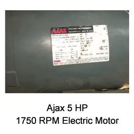 Motor Label