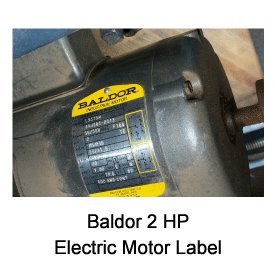 Motor Label