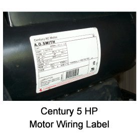 Motor Label