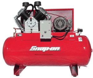 Snap On Air Compressors, Stationary, 120 Gallon, 15.0 Hp, 175 Max. Psi, 3 Phase