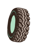 Compressed Air Car Tire