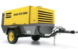 Atlas Copco XAS-375 air compressor