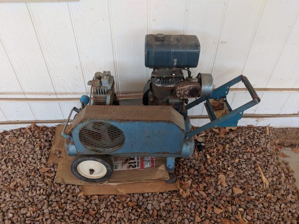 Old blue air compressor - looking for information on it