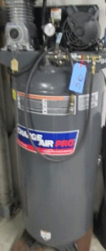 This is a Charge Air Pro 6.5 HP air compressor