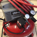 Porter Cable Air Compressor Leaks Air - SOLVED