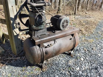 Older air compressor