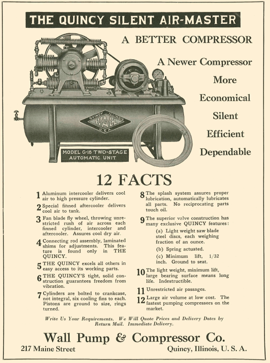 Quincy Vintage Ads