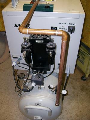 Jun Air Model 4000M 150B Air Compressor