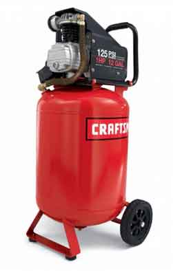 Craftsman 12 gallon air compressor