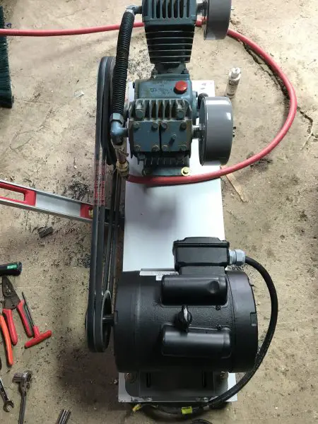 Unknown Compressor Pump Rebuild Progress Zain