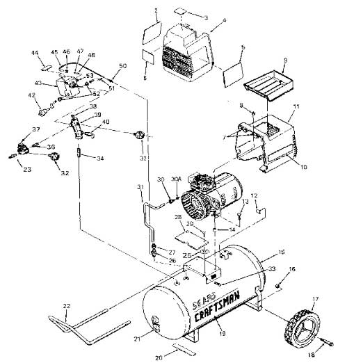 Craftsman air compressor model 919.155730