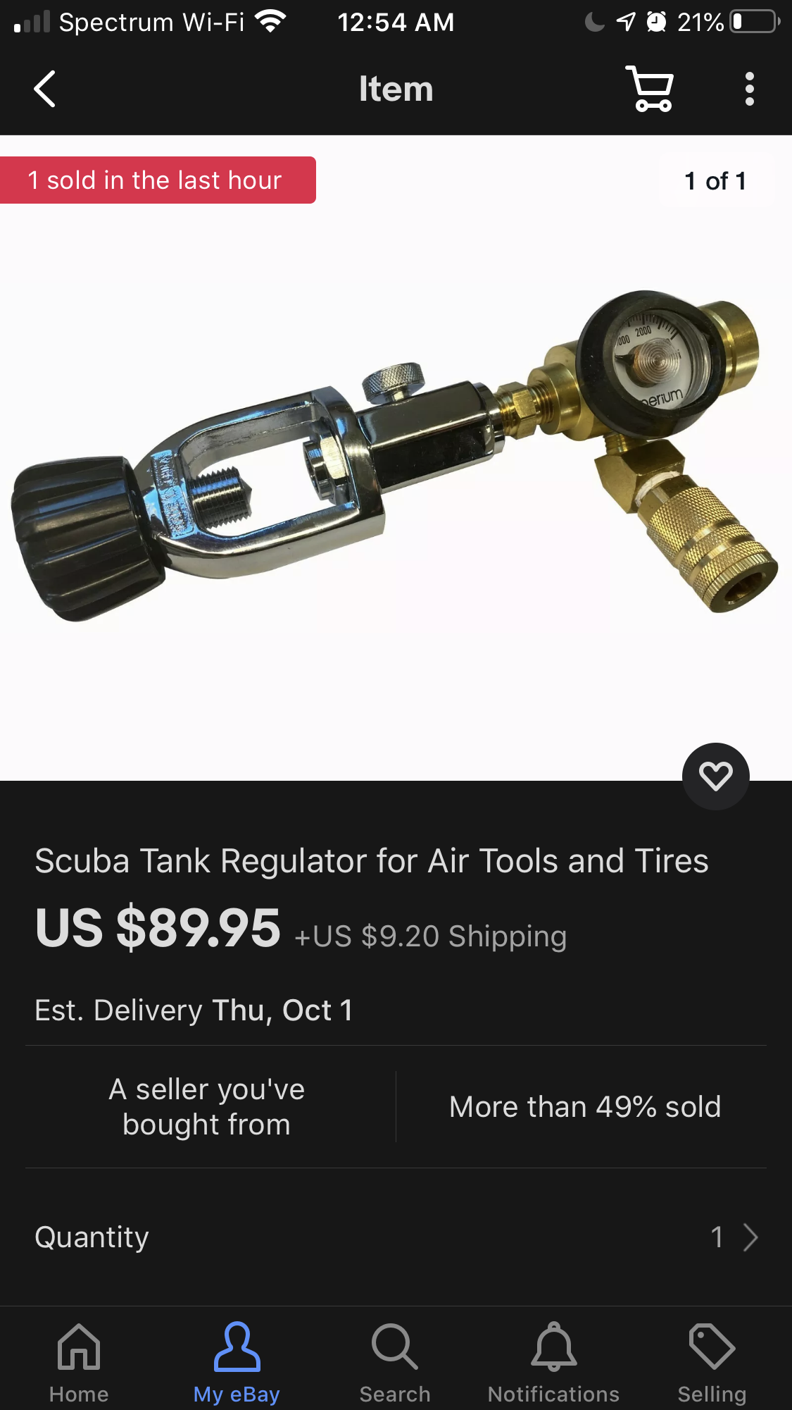 Use 3000 PSI SCUBA tank to run air tools